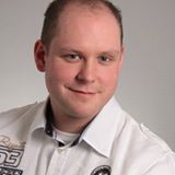 Event technician Sascha Weis